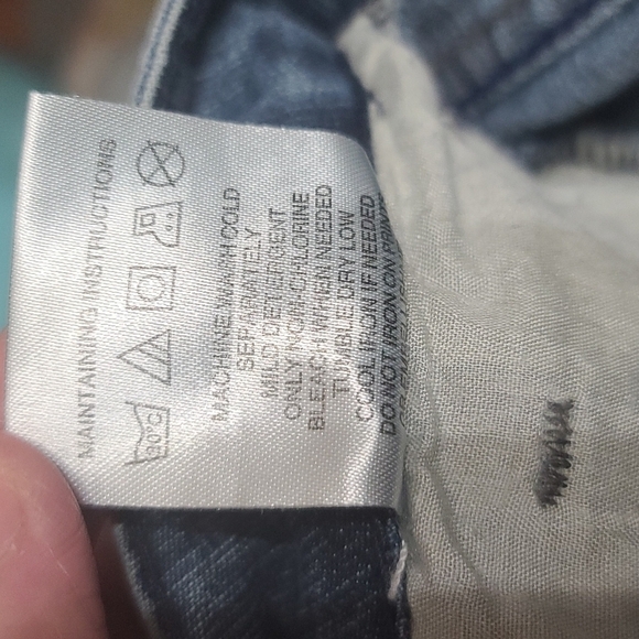 AKDMKS Jeans Womens Embroidered Pockets Size 11 EUC - Picture 7 of 8